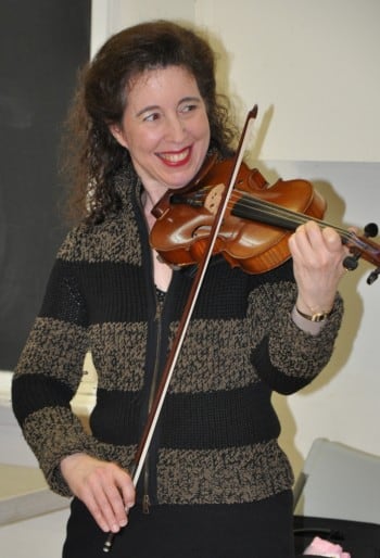 Angela On Violin