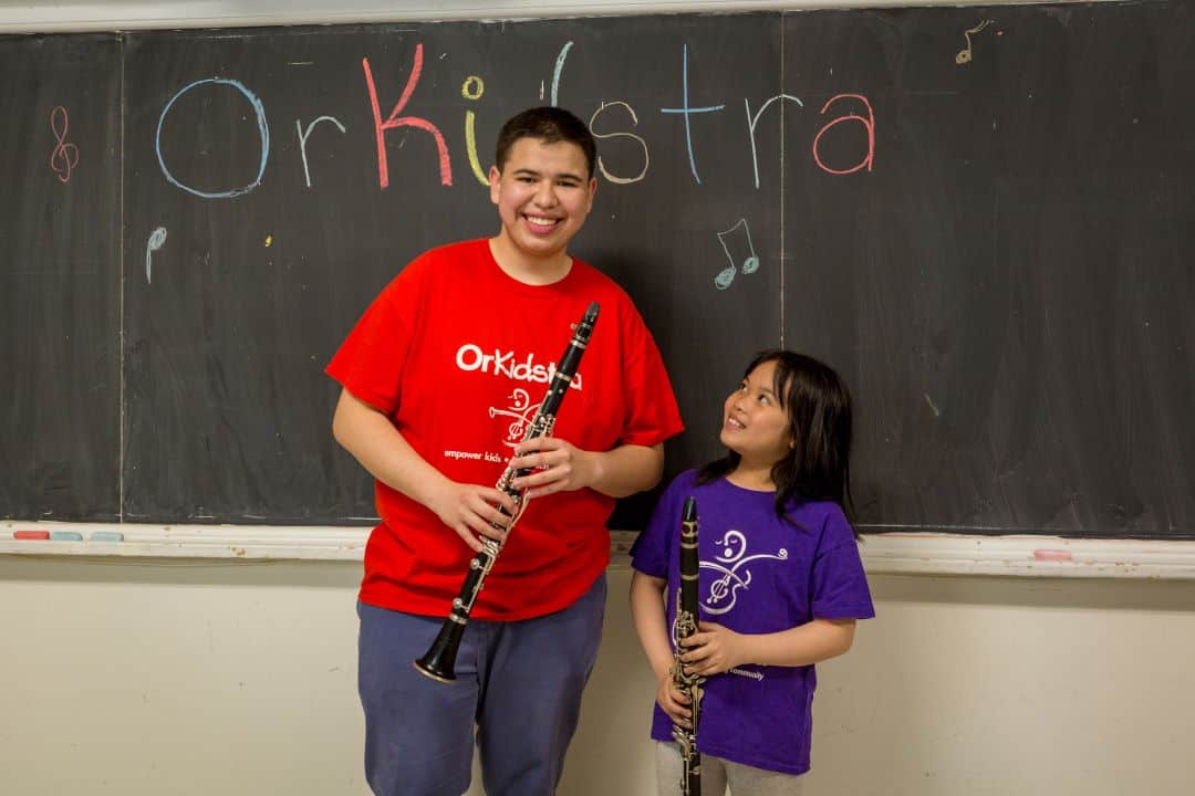 Mateo with Beginner student Laura at our Centre Hub in May 2023.