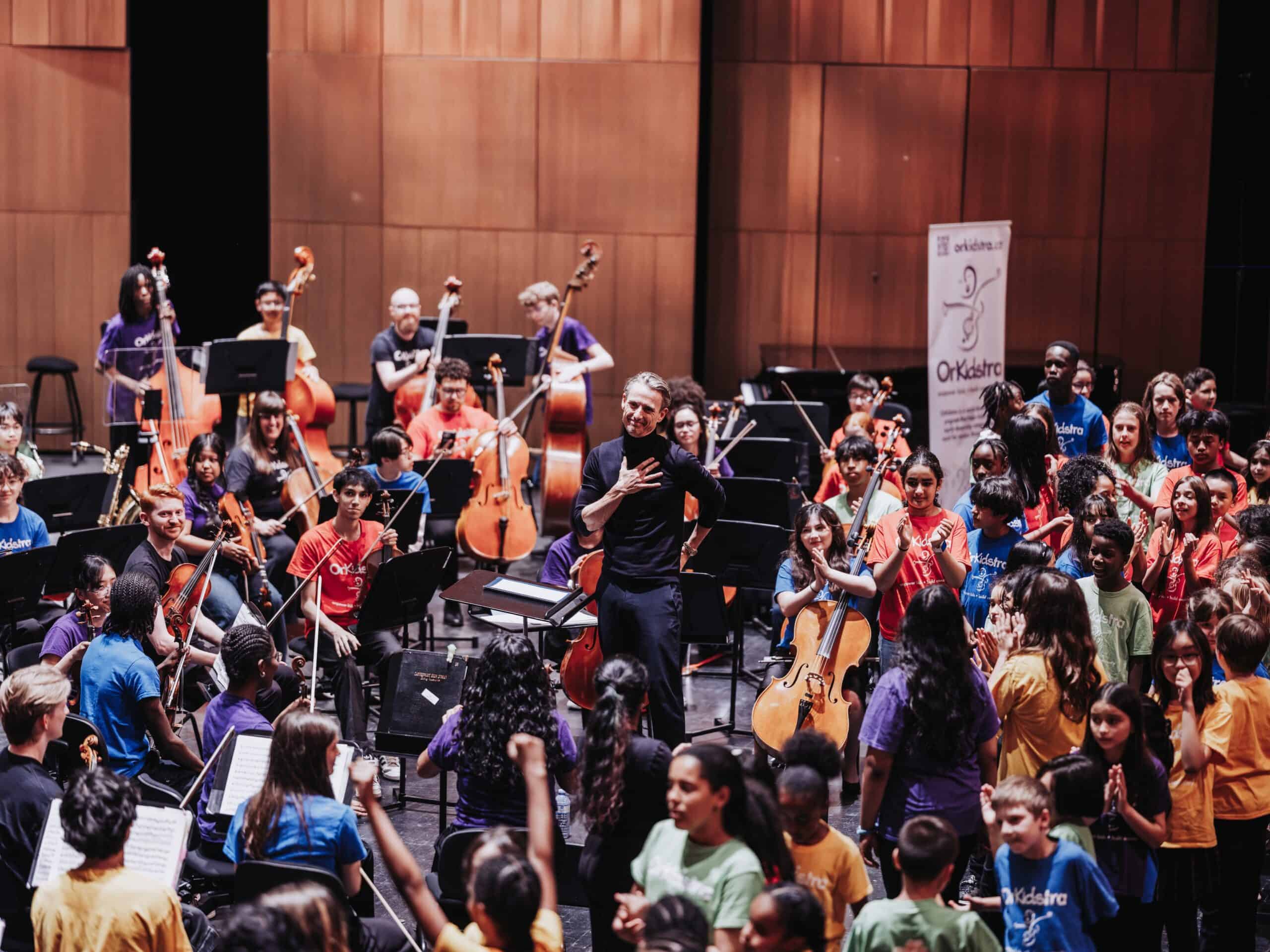 Alexander Shelley and OrKidstra at Southam Hall